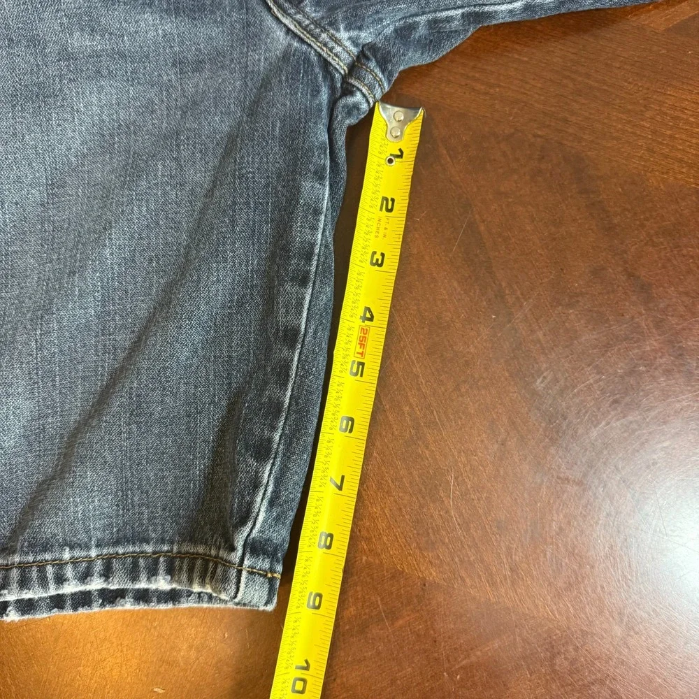 Levi's Kids 12 Regular Denim Bermuda Shorts Blue Loose Fit 100% Cotton‎ Jeans